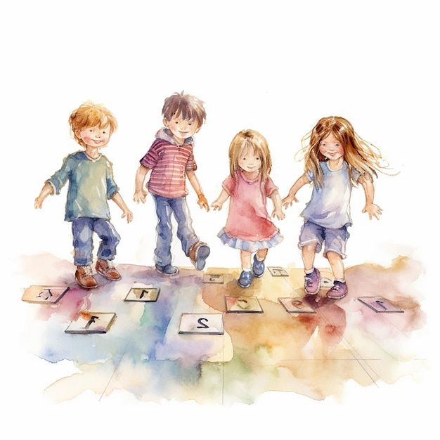 Children playing together